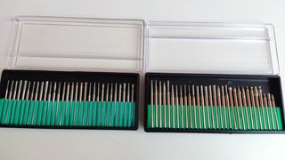 Juego Fresas brocas Diamante para Dremel