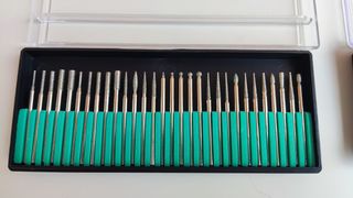 Juego Fresas brocas Diamante para Dremel