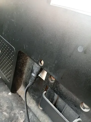 Televisión Philips Negra