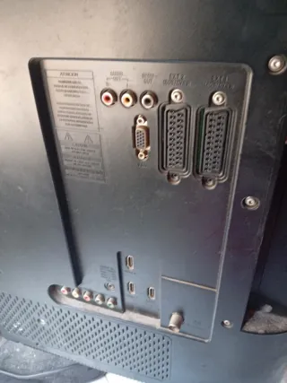 Televisión Philips Negra