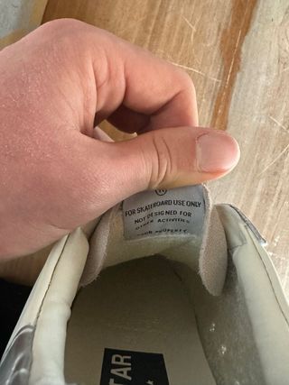 Golden Goose Superstar Blanco y Dorado