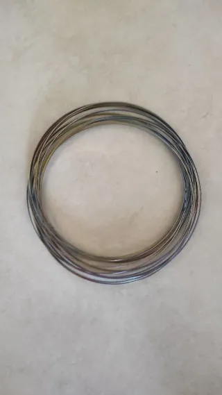 Anillo sensorial metálico multicolor