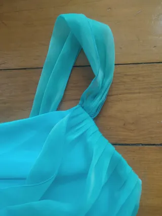 Top Pilar Martinez Azul Turquesa