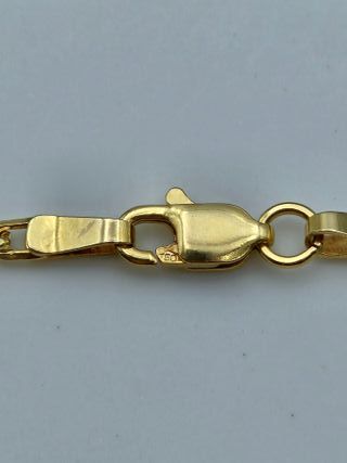 Pulsera de Oro 18K, Bilbao Maciza, 2,91gr, 20cm