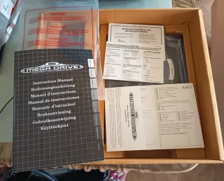 Console Sega Mega Drive con Sonic