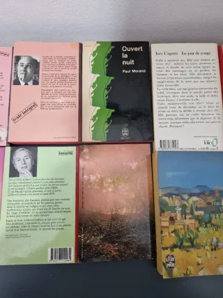 24 french books / 24 libros en francés/ francais