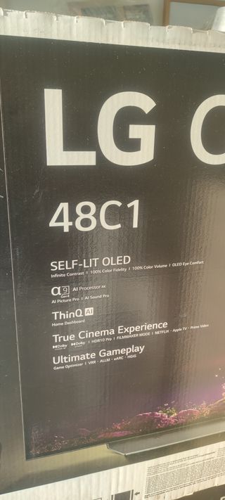 TV LG OLED 48C1 121cm 4K UHD Smart TV, como nuevo