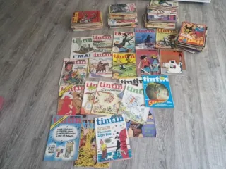 174 cómics Tintín 1970/79