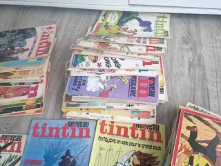 174 cómics Tintín 1970/79
