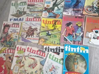 174 cómics Tintín 1970/79