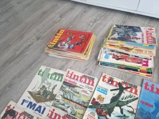 174 cómics Tintín 1970/79