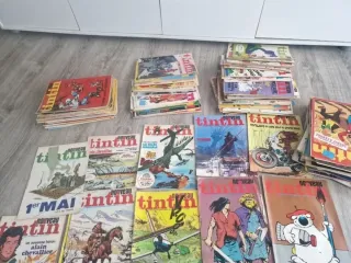 174 cómics Tintín 1970/79