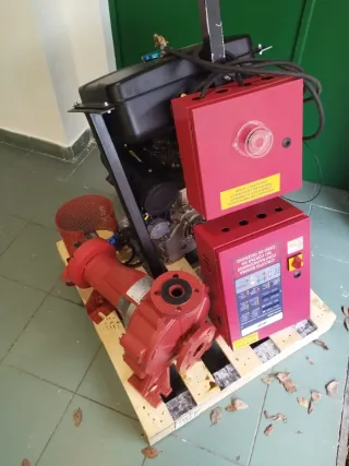 motobomba diésel de alta presió
