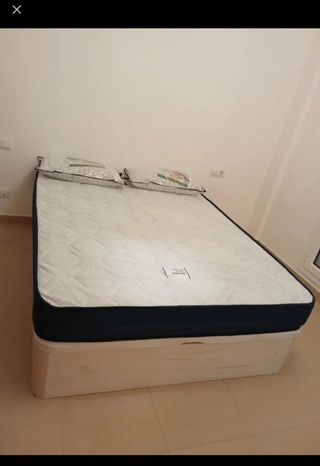 Canapé cama individual blanco