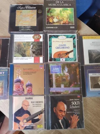 17 CDs de Música Clásica