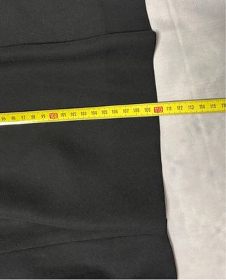 Vestido Fiesta Negro Talla M Detalle Tul y Pedrerí