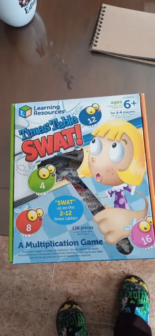 Juego de mesa Times Table SWAT!
