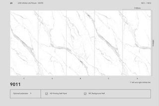 Placas efecto mármol