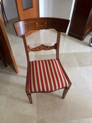 Mesa Comedor Extensible Madera Con sillas a juego