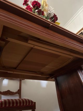 Mesa Comedor Extensible Madera Con sillas a juego