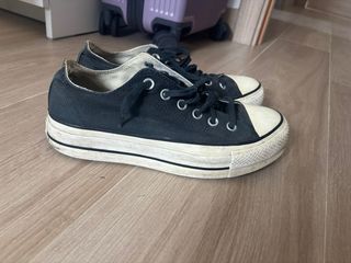Converse negras mujer talla 39.5