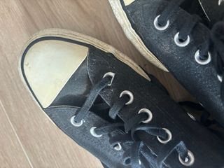 Converse negras mujer talla 39.5