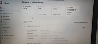 Portátil Intel Core i7 6ª Gen 16GB RAM SSD