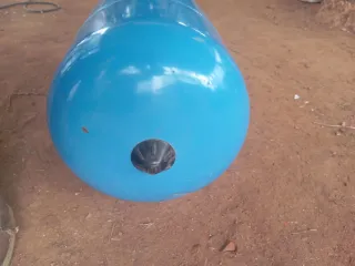 Depósito grupo presión azul