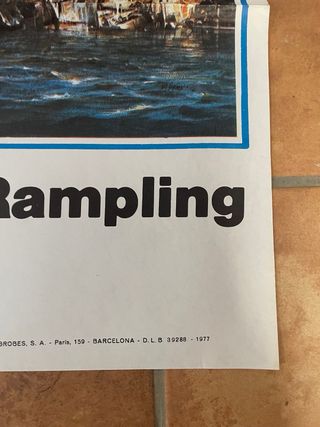 Póster Película Orca (La Ballena Asesina)