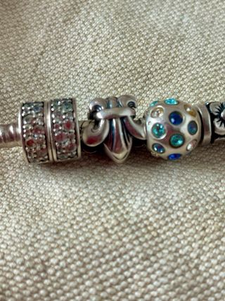 Pulsera Plata 18 Charms