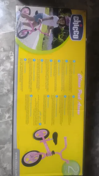 Bicicleta senza pedali Chicco Rosa