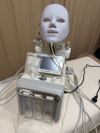 Máquina Hydrafacial con LED Mask