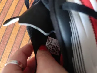 Zapatillas Fútbol Sala Indoor Adidas Blancas Rojas