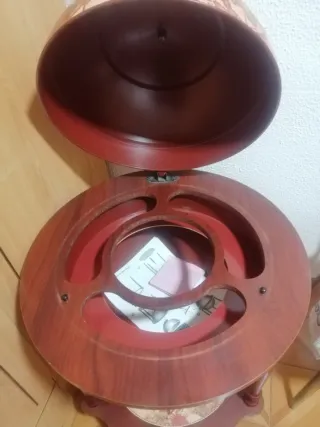 Mueble Bar Globo Terráqueo Madera Metal