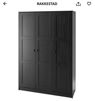Armario RAKKESTAD Ikea 117x176 cm