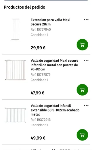 Barreras de seguridad infantil para escaleras