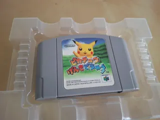 Nintendo 64 Pikachu Genki De Pikachu Japonés