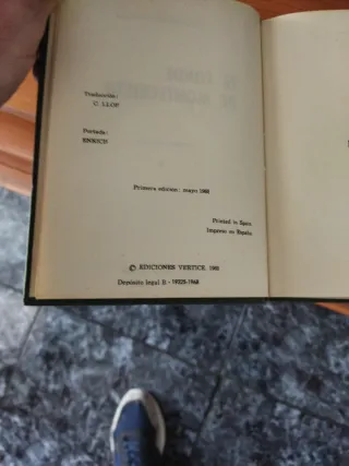 Libro el conde montecristo