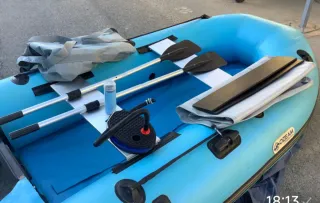 Cambio zodiac por kayak o bici eléctrica