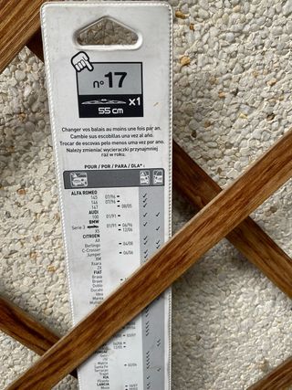 Limpiaparabrisas Feu Vert 17 (43cm)