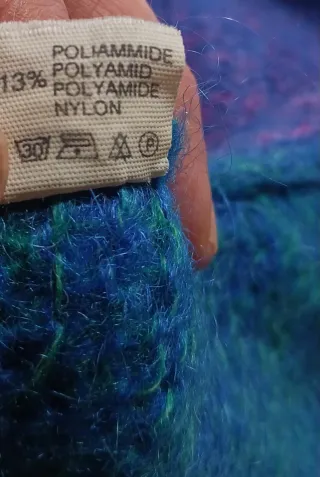 Maglione Benetton Lana Mohair Vintage