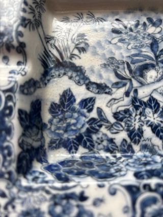 Cenicero porcelana Adele Carey antiguo