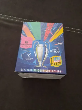 Caja Cromos Champions League 2025/26 Topps