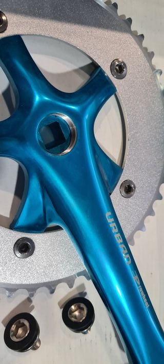 Bielas Prowheel Urban 46T 165mm Azul