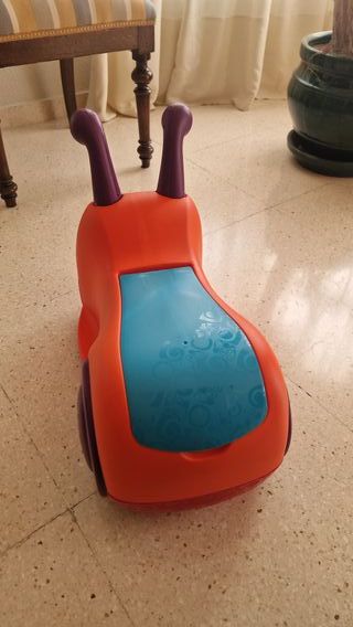 Correpasillos Snail Naranja y Azul