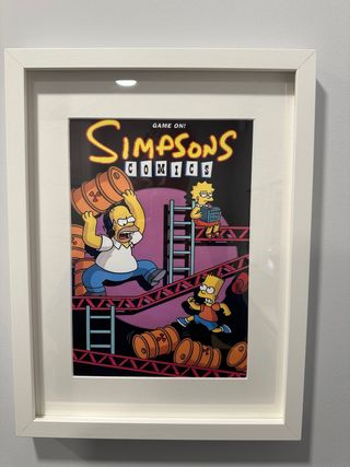Póster Lienzo Los Simpsons Comics