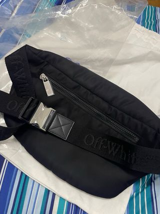 Marsupio Off-White con stampa - Nero