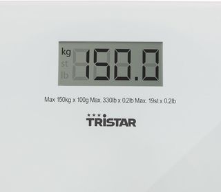 Tristar WG-2419 Báscula Ultraplana Cristal Templad