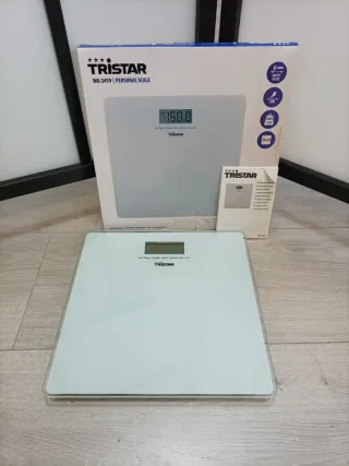 Tristar WG-2419 Báscula Ultraplana Cristal Templad
