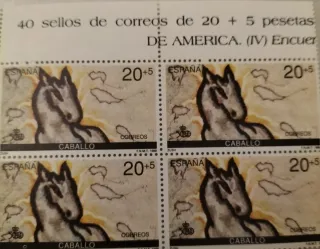 Caballos 41 sellos+ 10 Hojas Bloque MNH
